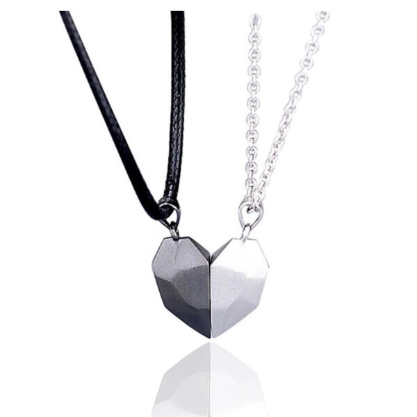 Creative Magnetic Necklace for Men and Women: Heartbroken Design - Image 10