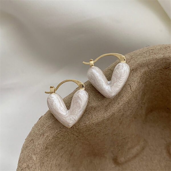 Ins Heart Love Earrings For Women Fashion Accessories Jewelry - Image 9