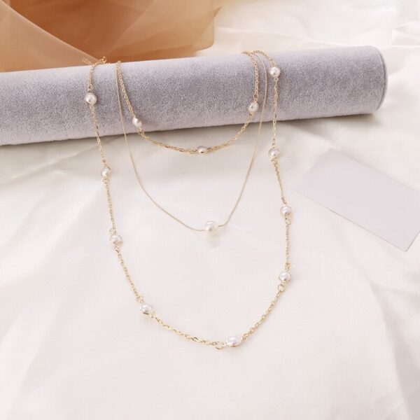 Beautiful all-match pearl necklace for women - Image 3